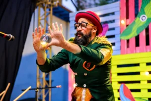 Felipe Foca em Desafios Urbanos: Da Cidade à Roça, a Arte Transforma! - Macacos Cine Fest / Foto: Luiza Wollny – Divulgação