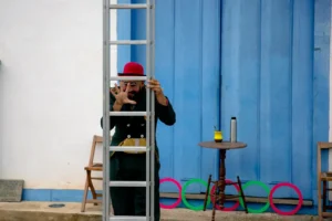 Felipe Foca em Desafios Urbanos: Da Cidade à Roça, a Arte Transforma! - Macacos Cine Fest / Foto: Luiza Wollny – Divulgação