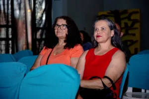 Público presente na Mostra Competitiva Sessão “Os homens e à noite” - Macacos Cine Fest / Foto: Luiza Wollny – Divulgação